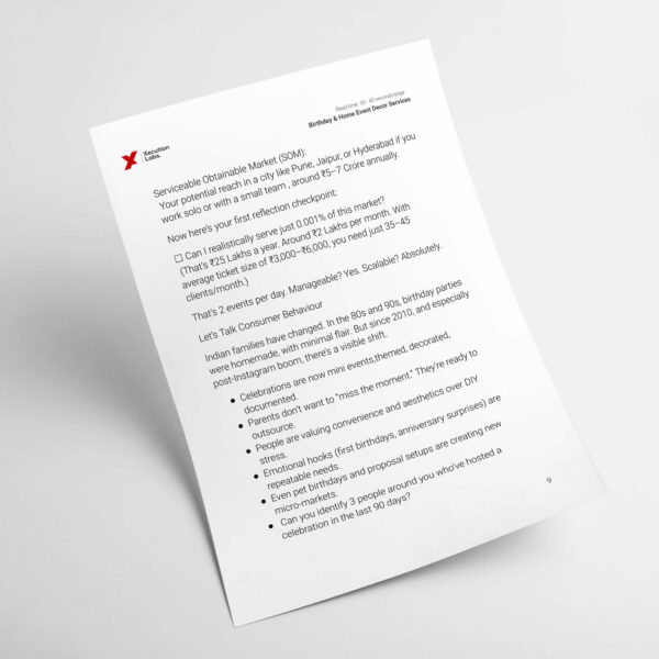 Birthday & Home Decor Services Business Blueprint - Image 2