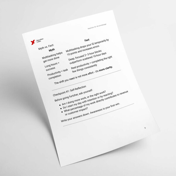 Founder Productivity Blueprint - Image 2