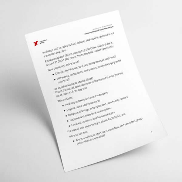 Areca Leaf Plates Business Blueprint - Image 2